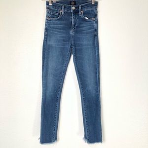 Citizens Of Humanity Rocket Crop High Rise Jeans